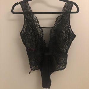 La Senza Lace V-Back Bodysuit